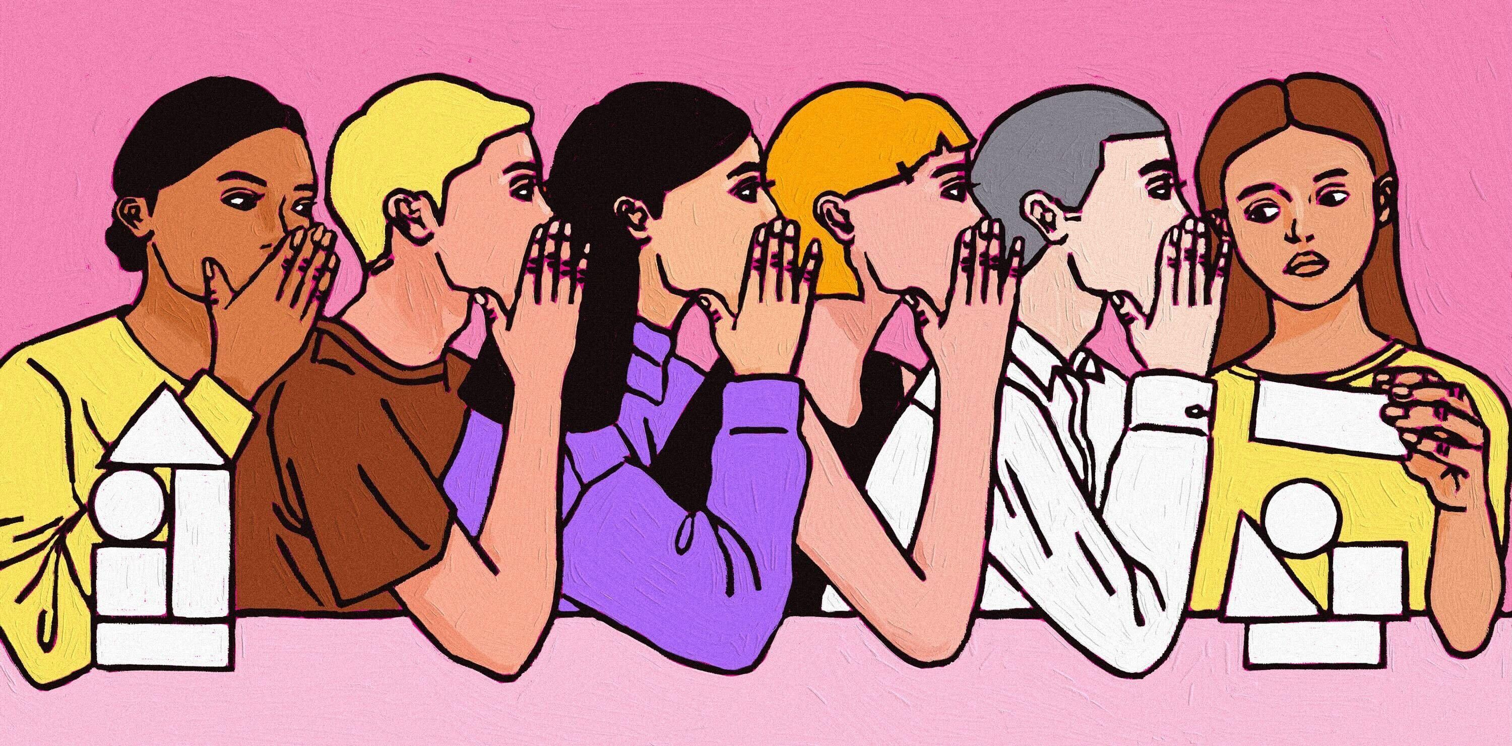 The only game where being good at whispering means you're bad at winning.