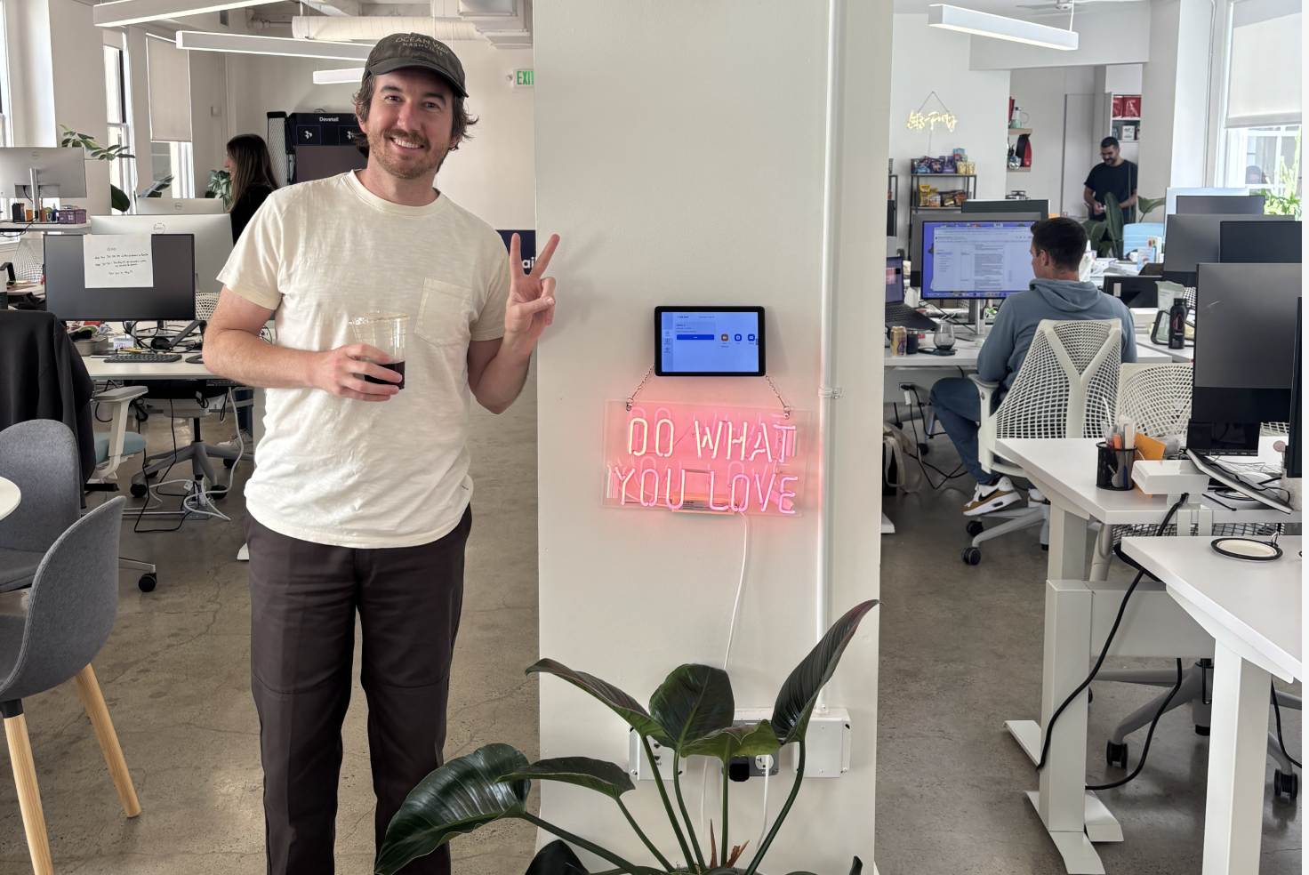 Senior Customer Success Manager, Chris, in the San Francisco office.