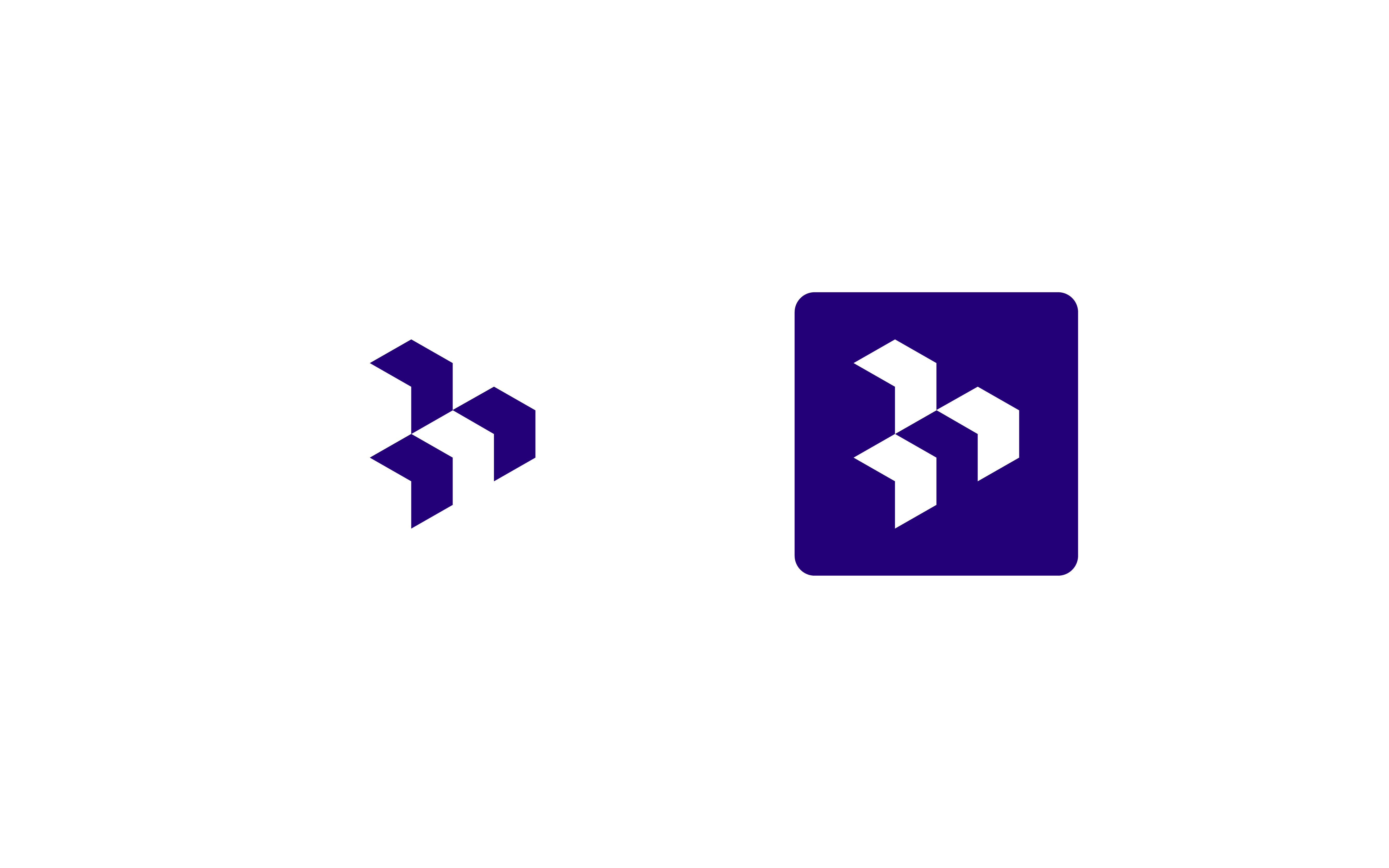Goodbye rainbow! Our new favicon only has two colors and two versions—purple on white, or white on purple.