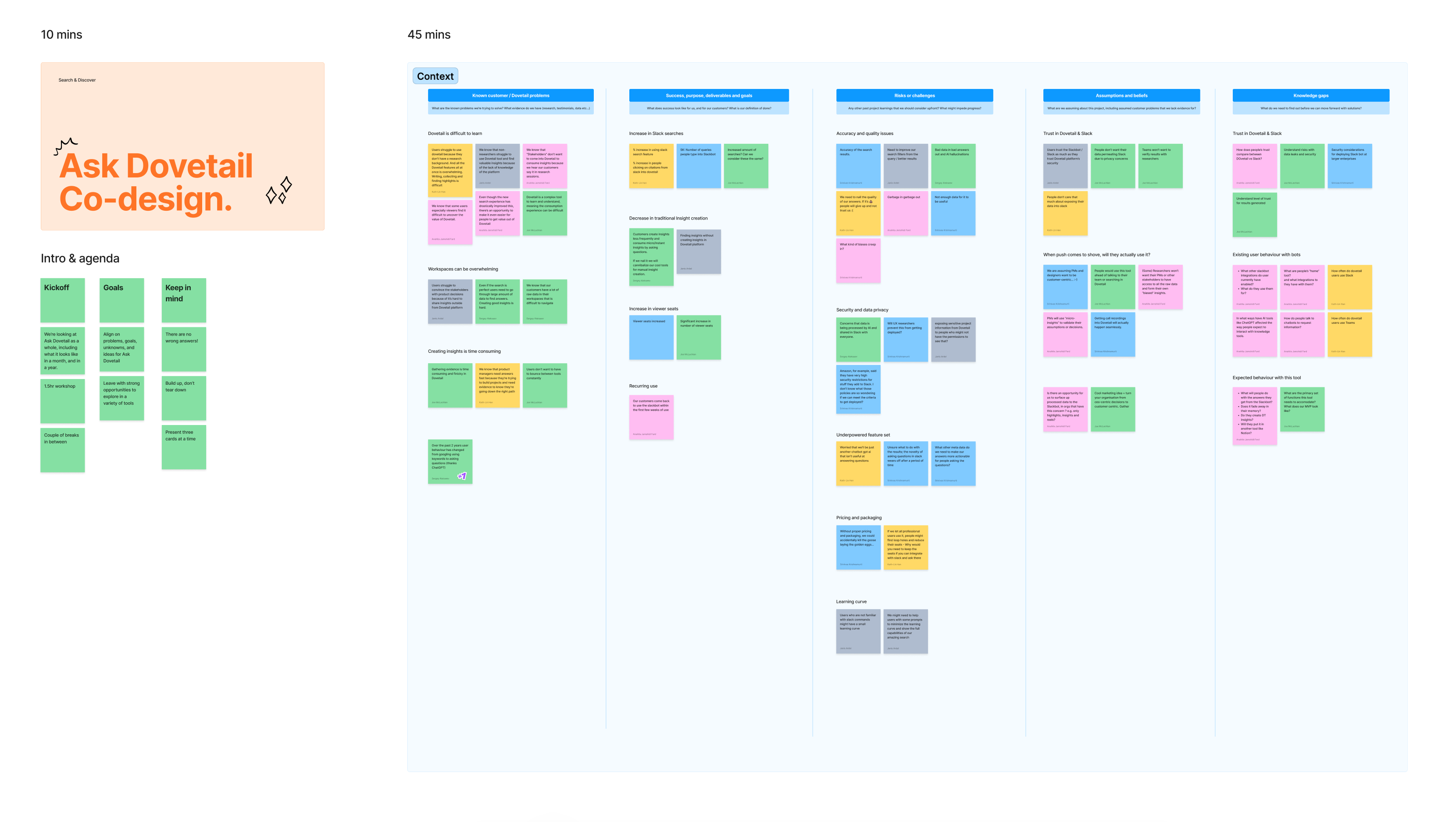 Using FigJam to understand what the Make It team had already learned and built.