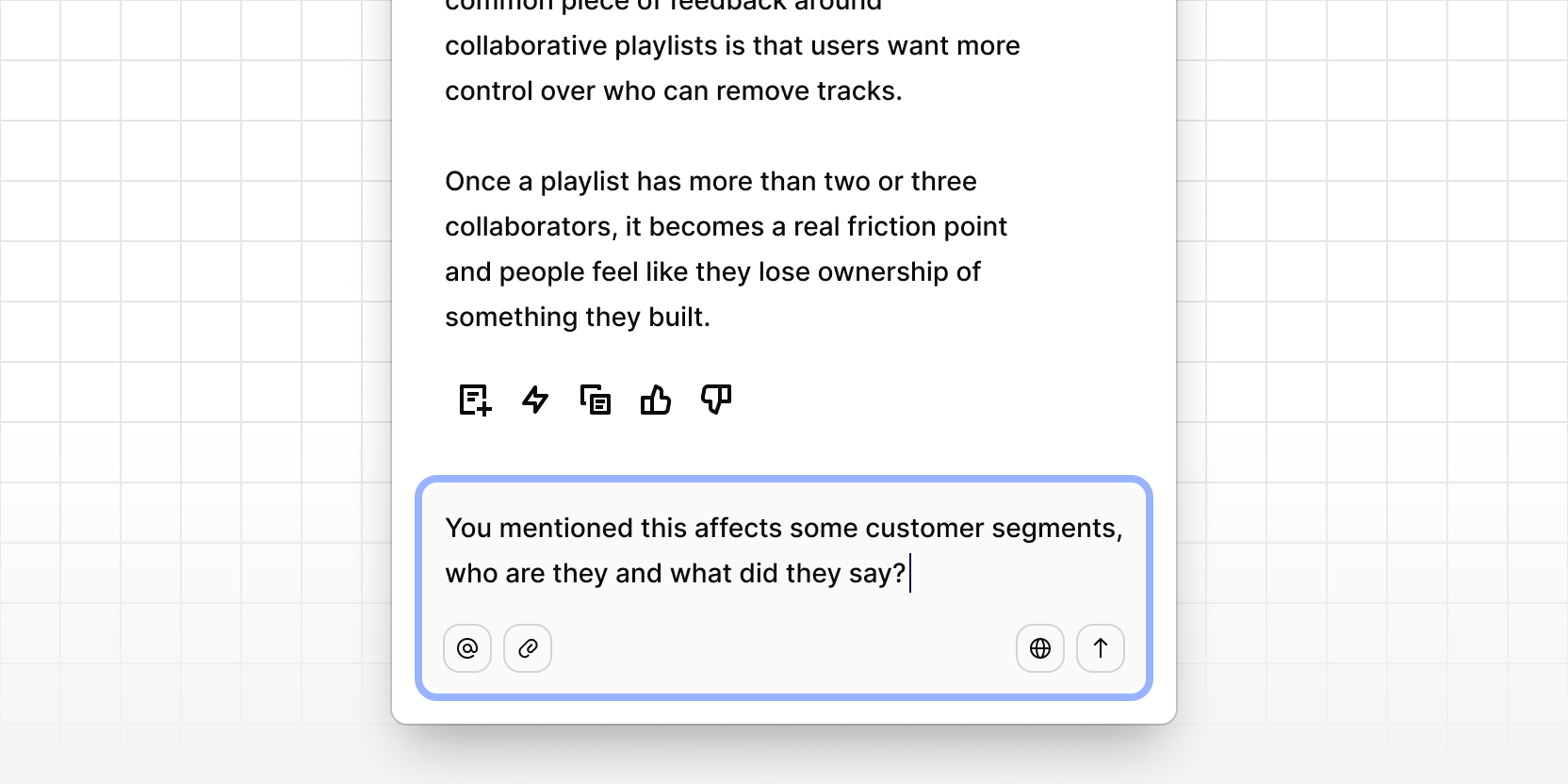 Chat now carries full context across turns