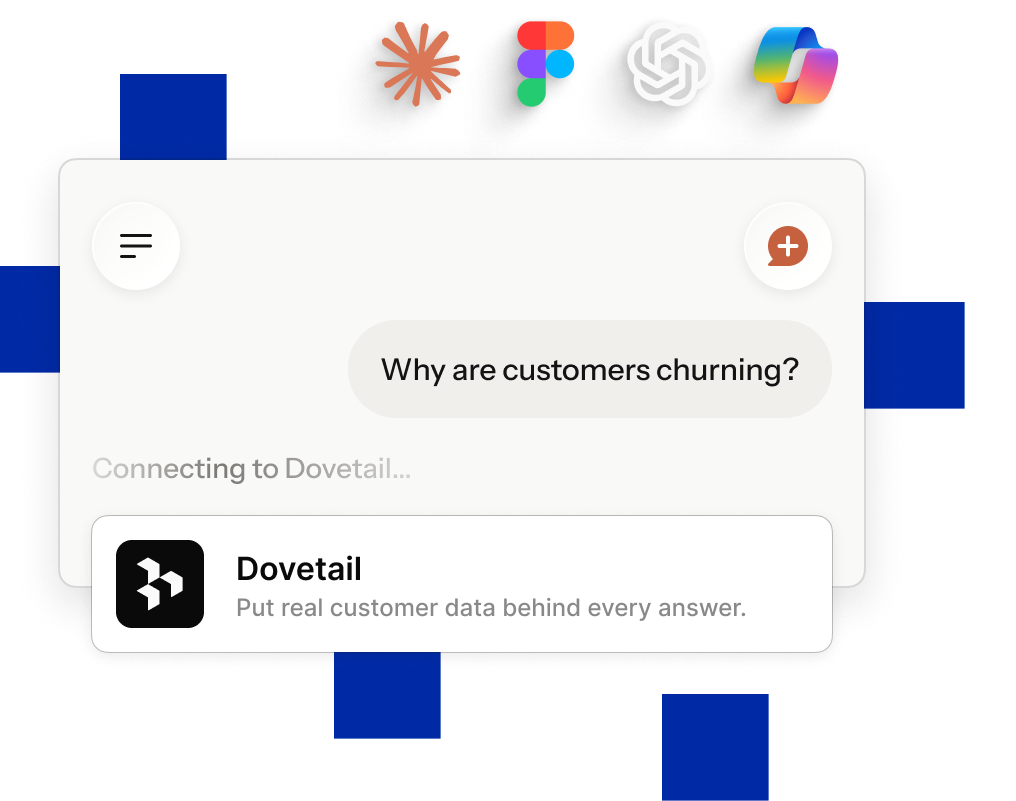 Enriching AI answers with Dovetail customer context