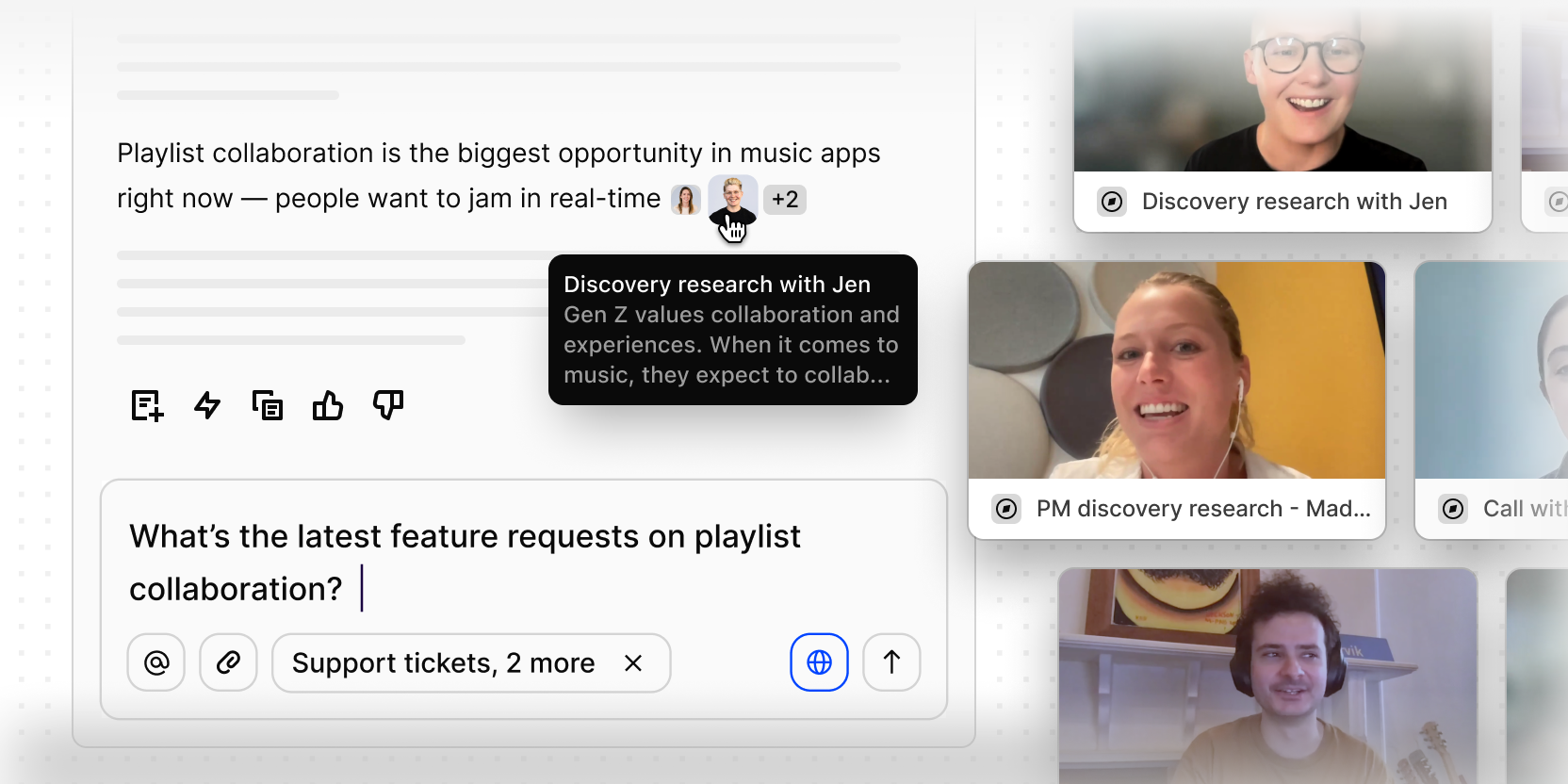 Introducing Dovetail’s most powerful chat