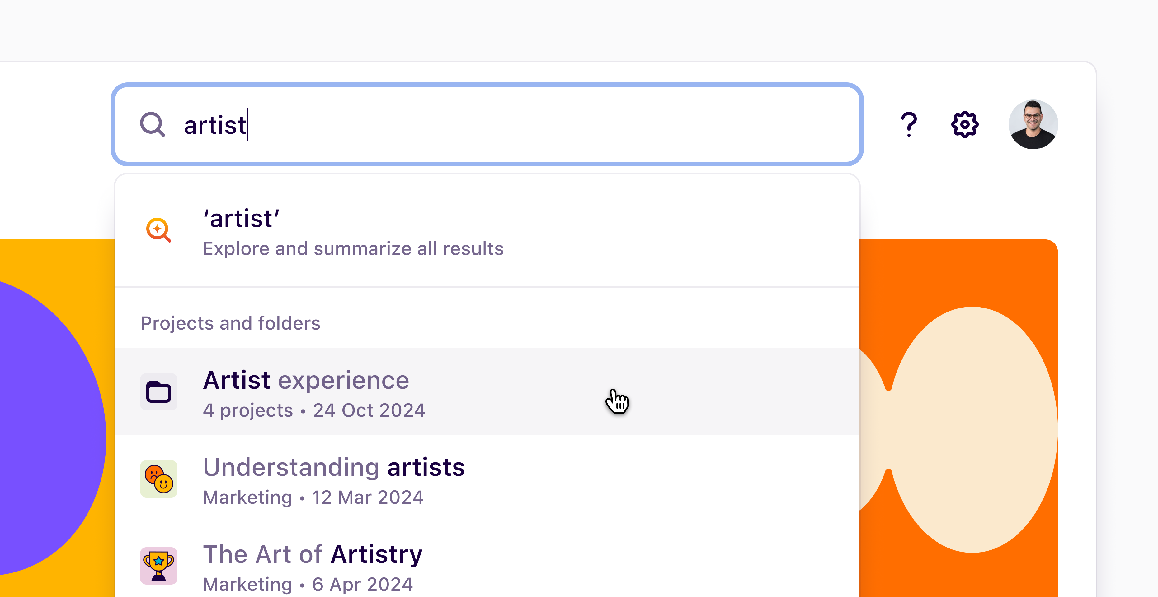 Find what you need faster with quick search